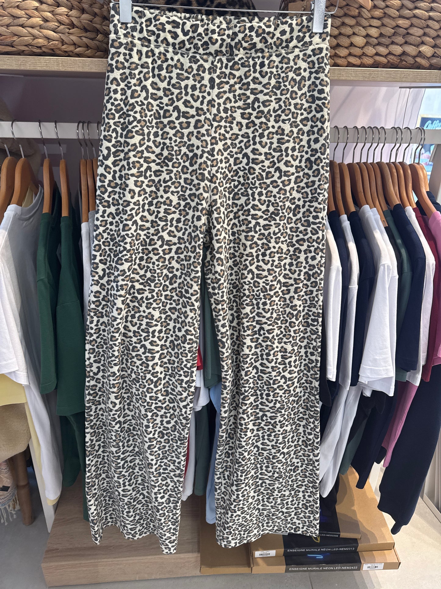 Pantalon Paulette Èponge - Léopard