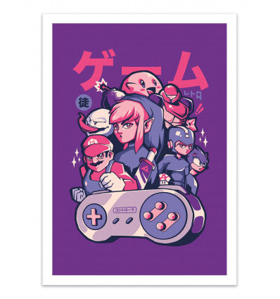 Art-Poster - Retro Gang - EduEly - 30 x 40 cm