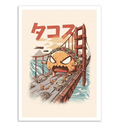 Art-Poster - Takaiju - Ilustrata - 30 x 40 cm