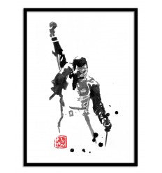 Art-Poster - Freddy Mercury - Pechane Sumie - 30 x 40 cm