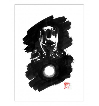Art-Poster - Ironman - Pechane Sumie - 30 x 40 cm