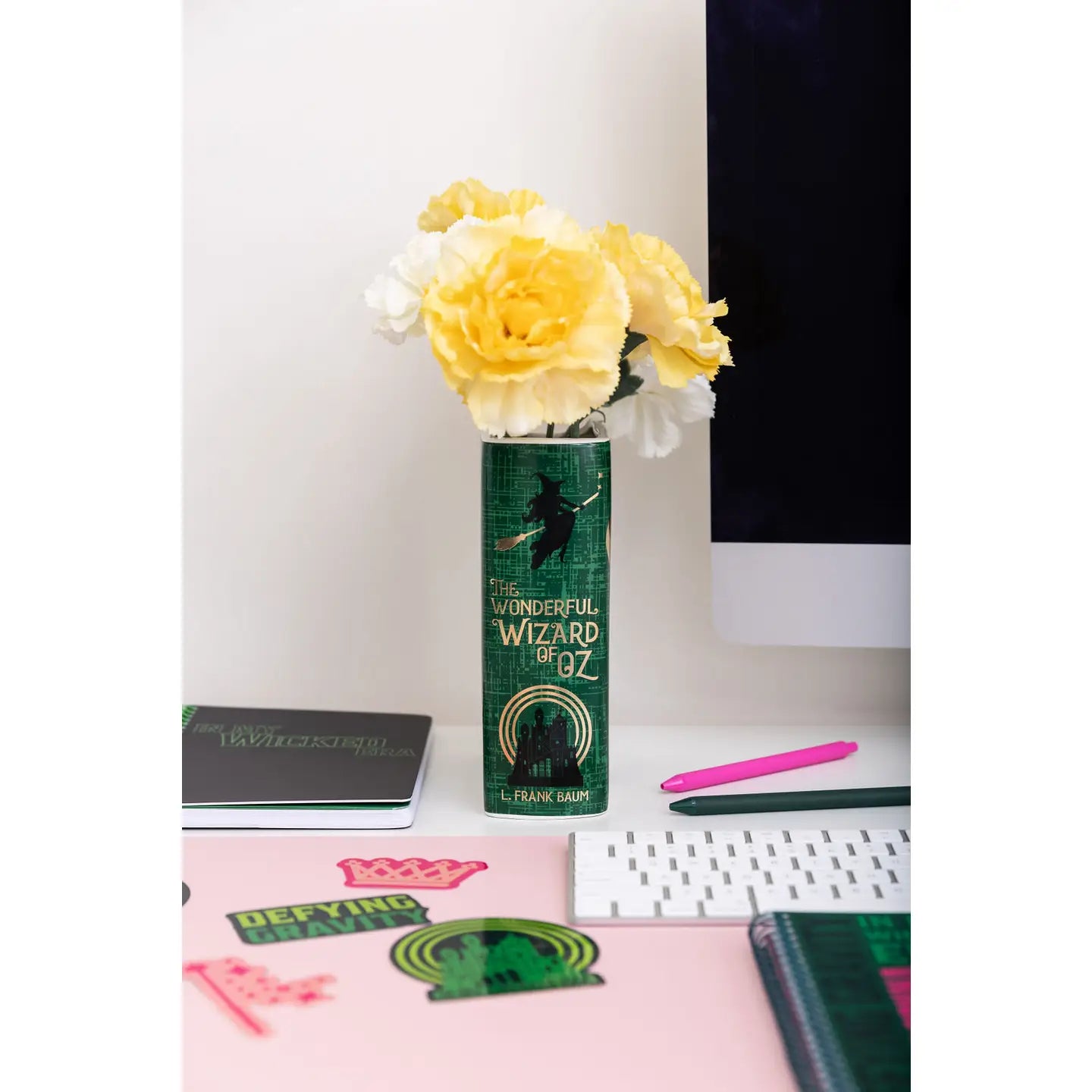 Vase en Forme de Livre - Magicien d'Oz
