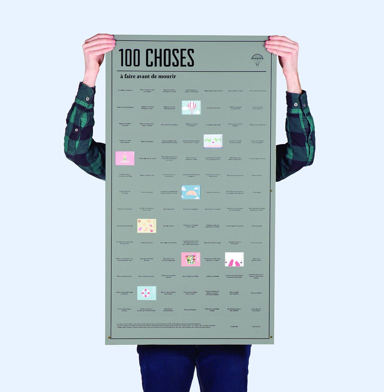 Affiche - Les 100 Choses à Faire Avant de Mourir
