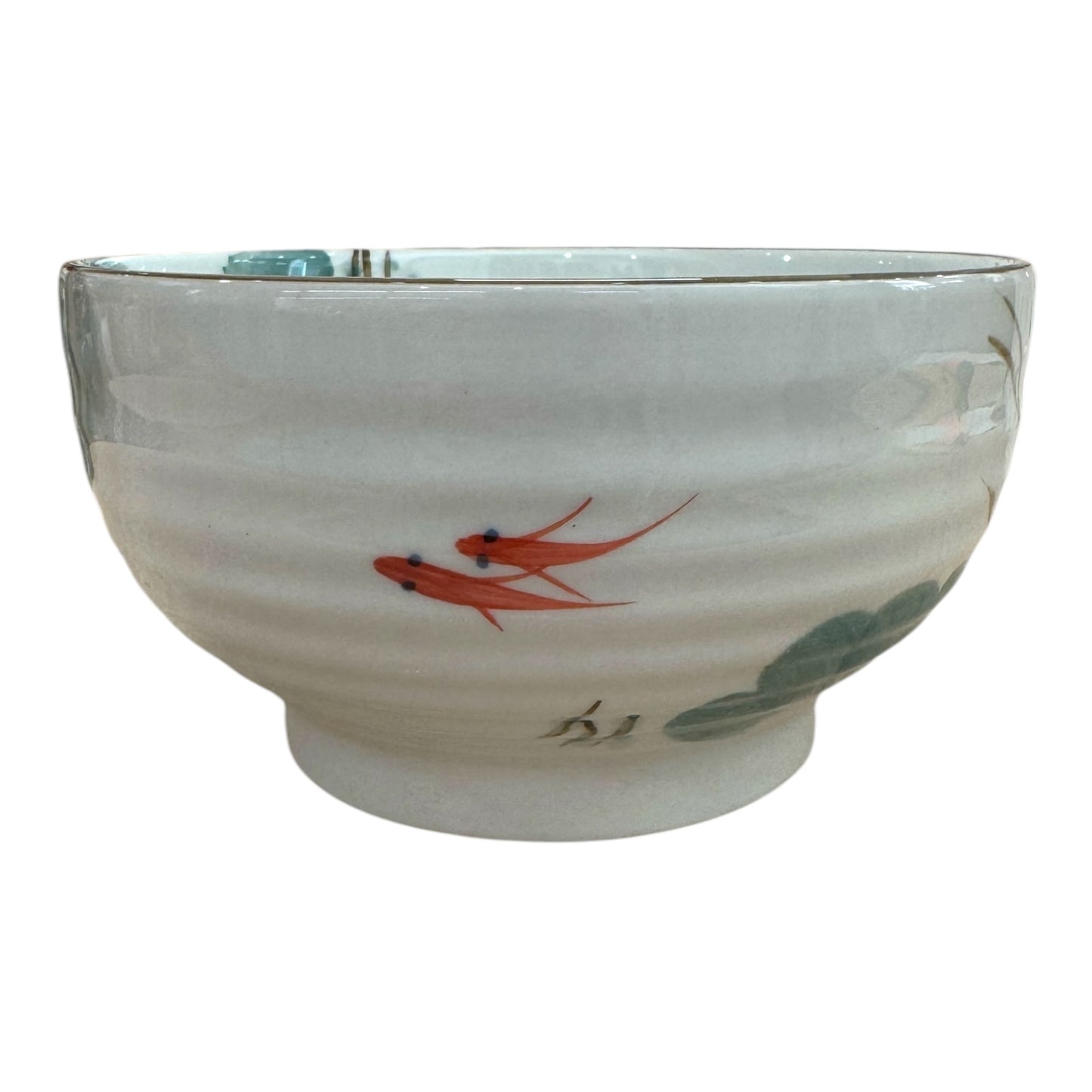 Saladier en Porcelaine Du Japon - Koï Lotus