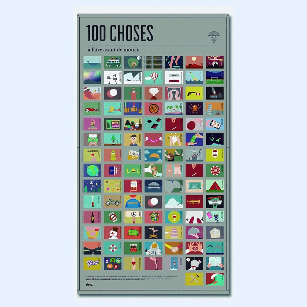 
                  
                    Affiche - Les 100 Choses à Faire Avant de Mourir
                  
                