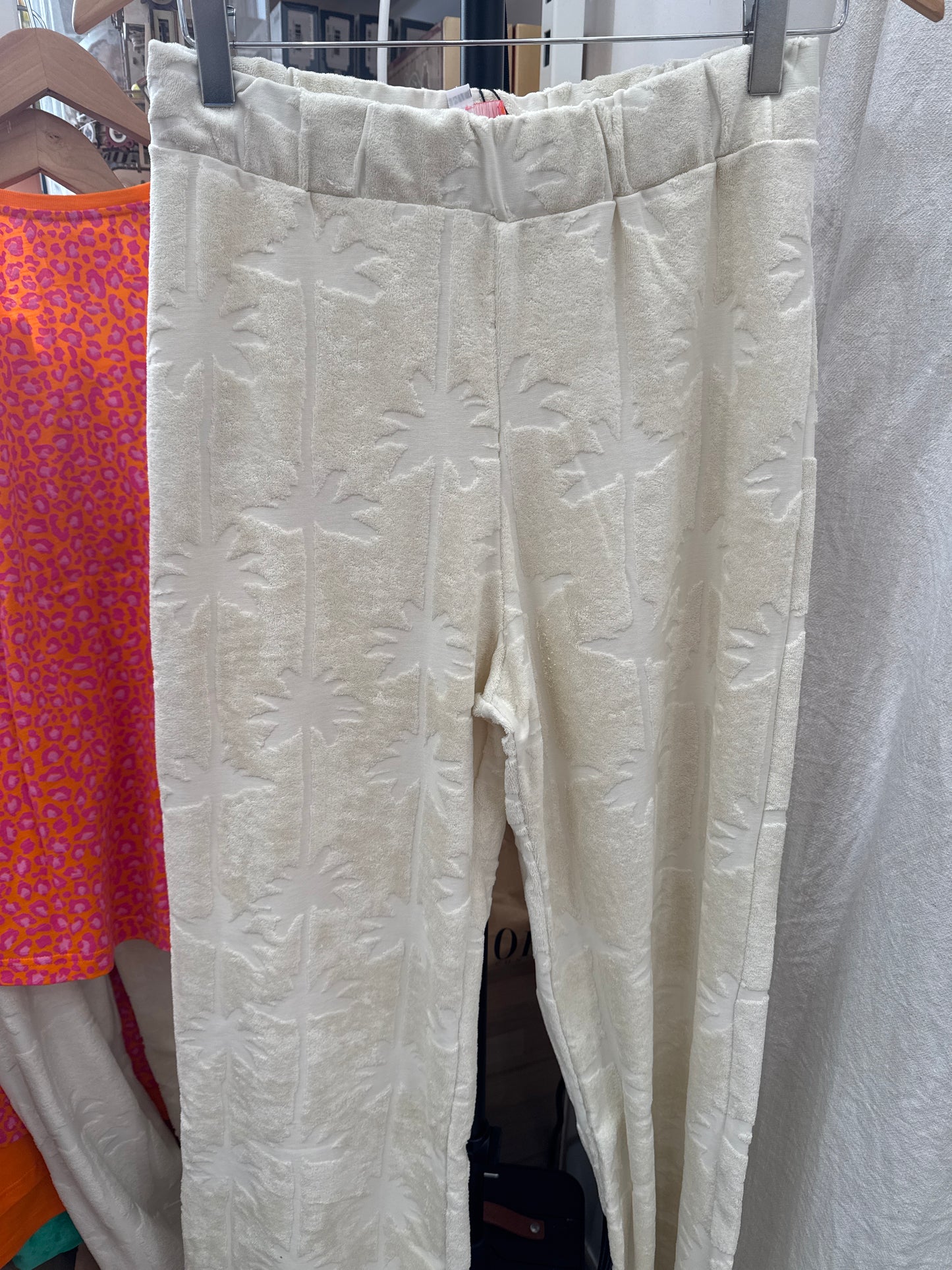 Pantalon Paulette Èponge - Palmier Ècru