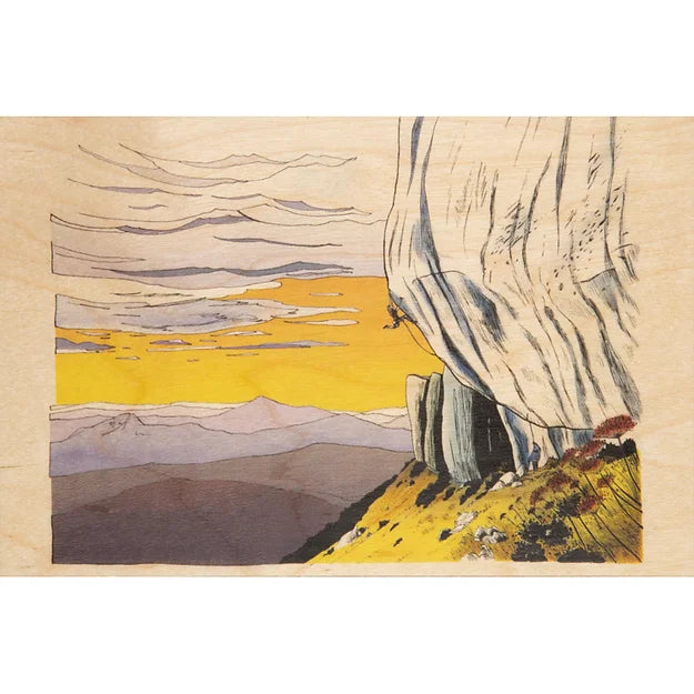 Carte en Bois - Ride Escalade