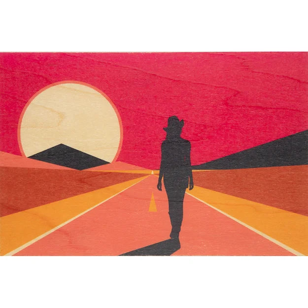 Carte en Bois - Dreams Walking