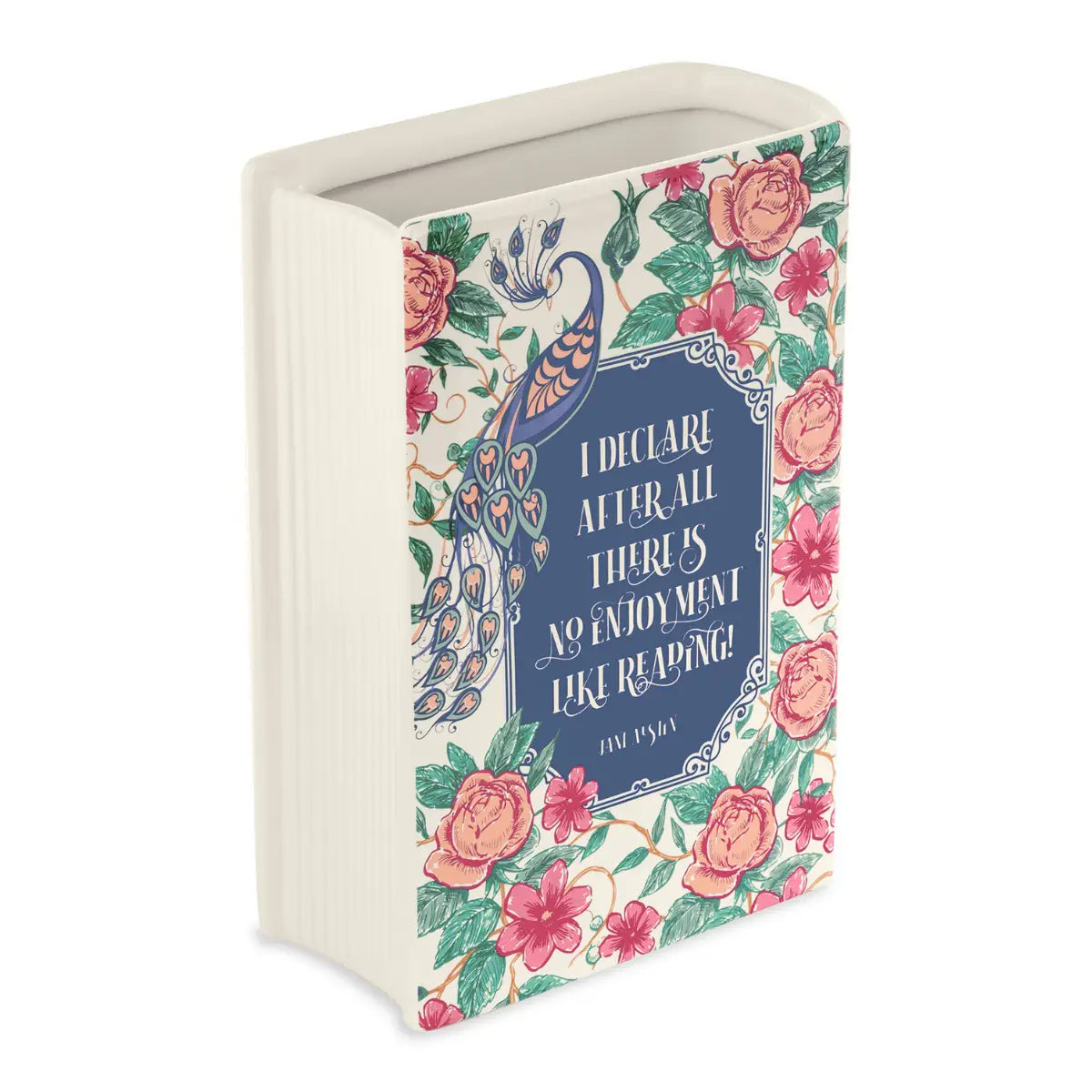 Vase en Forme de Livre - Orgueil et Préjugés