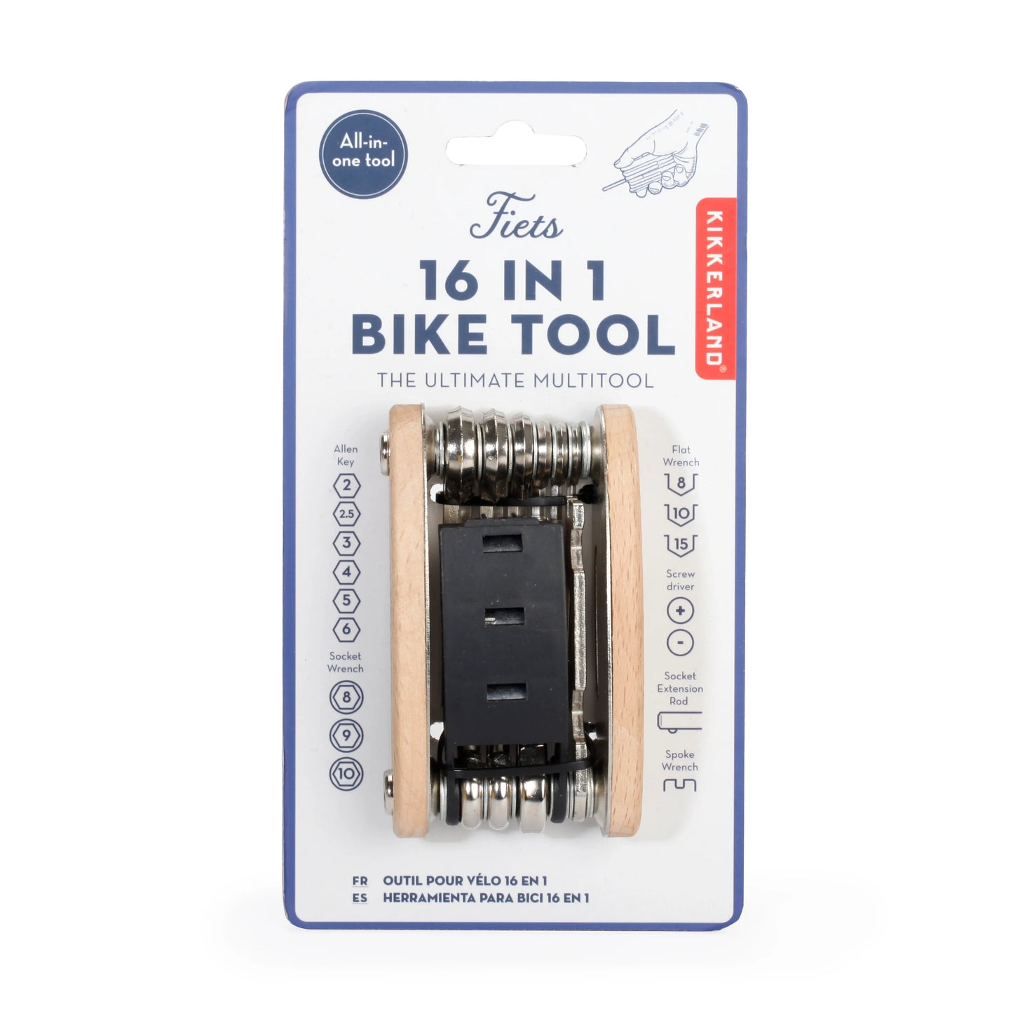 Outil Multifonction pour Vélo 16 en 1
