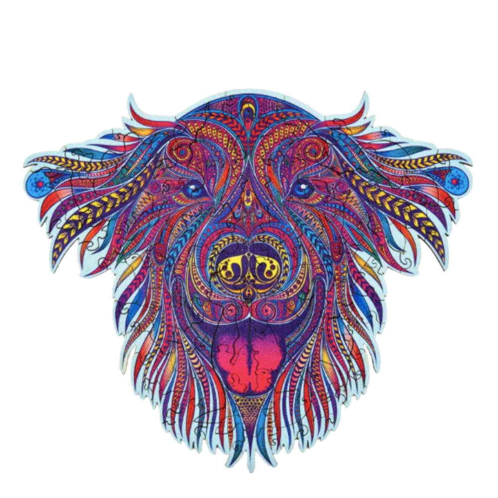 Puzzle en Bois - Le Chien Docile
