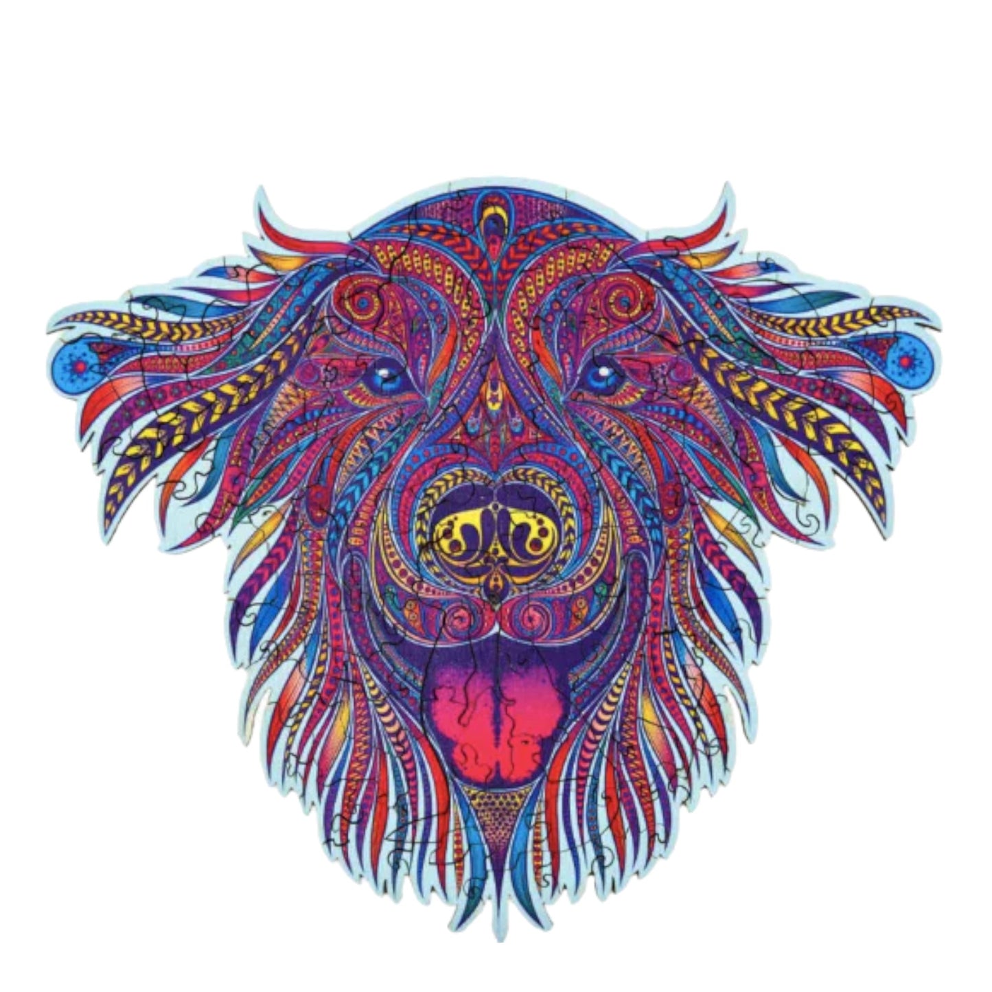 Puzzle en Bois - Le Chien Docile