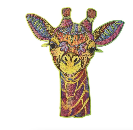 Puzzle en Bois - L’Amusante Girafe