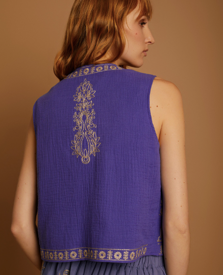Veston Lujàn violet