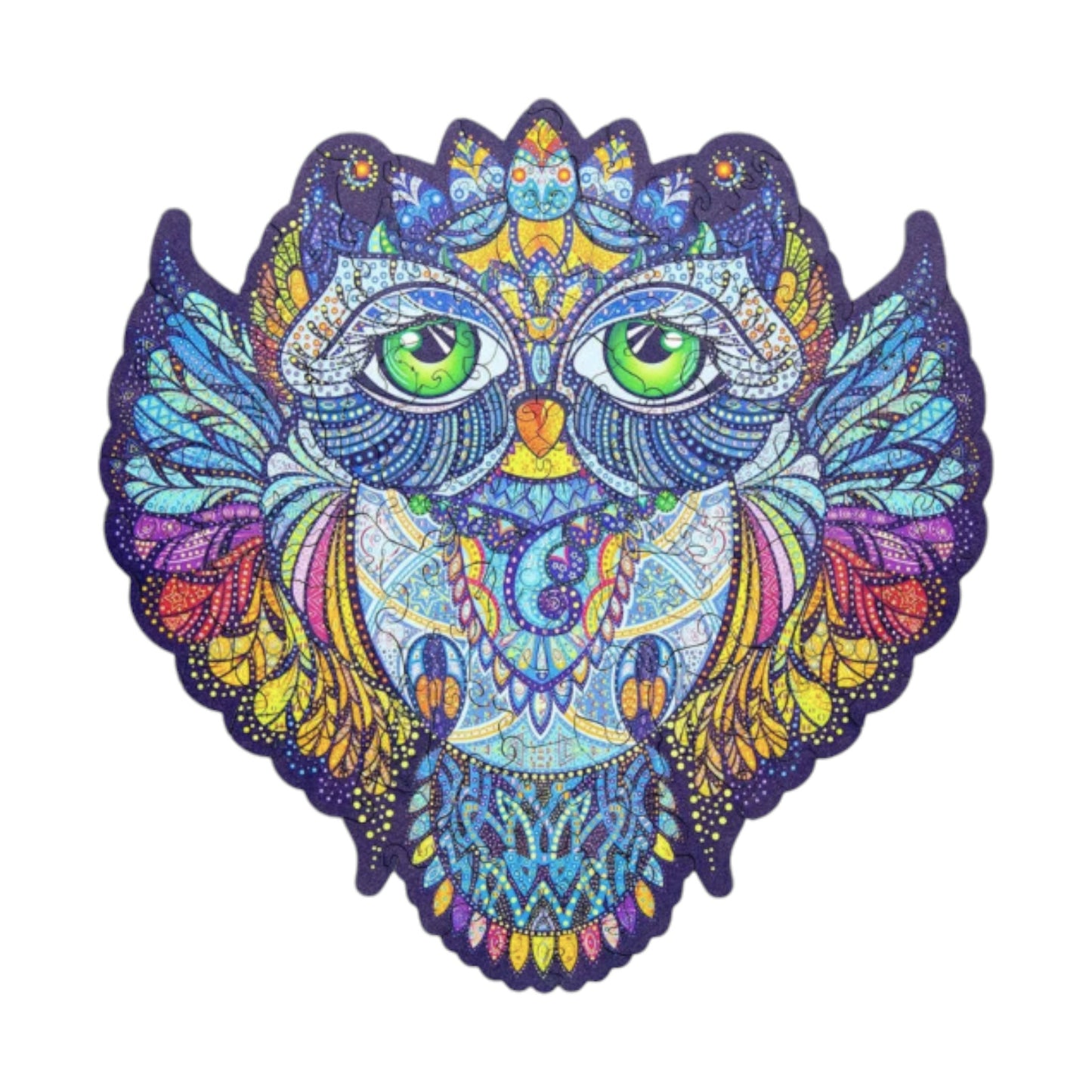 Puzzle en Bois - Hibou Magnifique