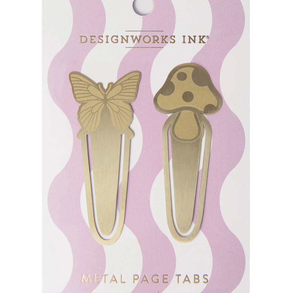 Marque-Pages - Champignon et Papillon