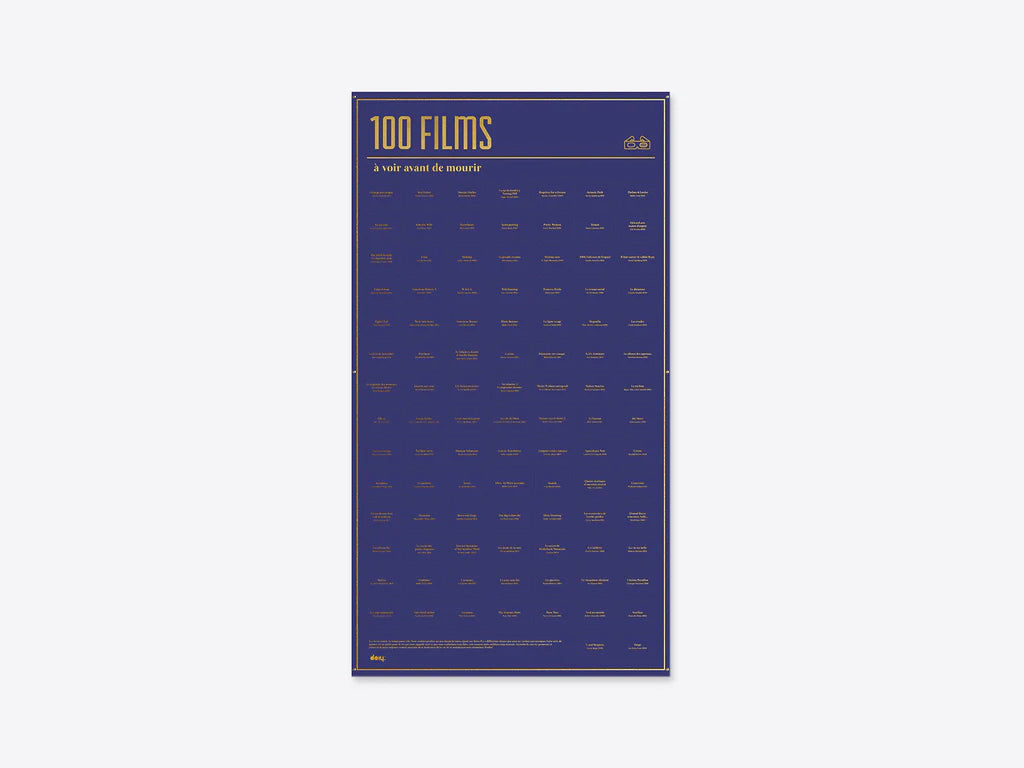 Affiche - Les 100 Films à Voir Avant de Mourir