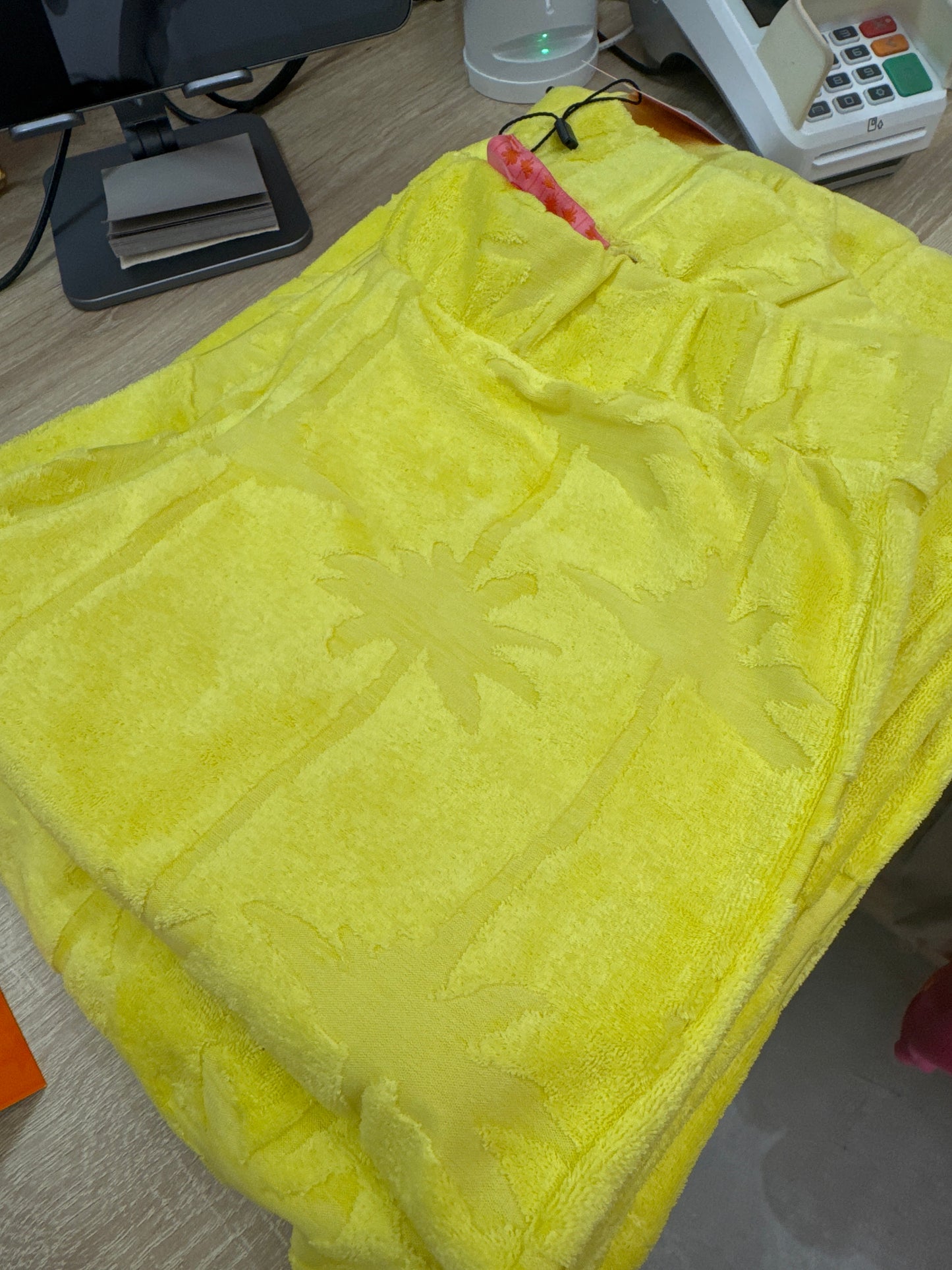 Pantalon Paulette Èponge - Palmier Jaune