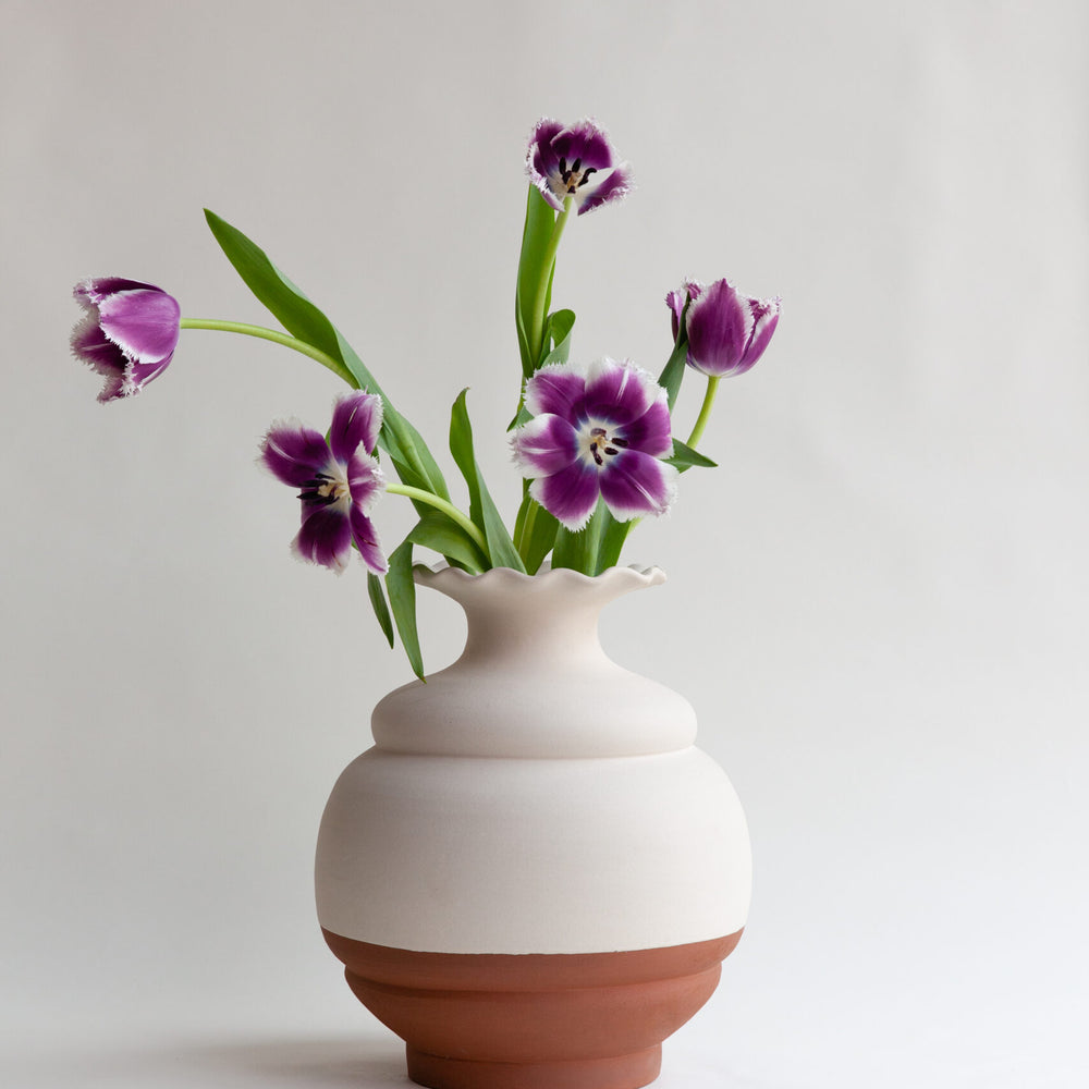 Vase Baron Beige
