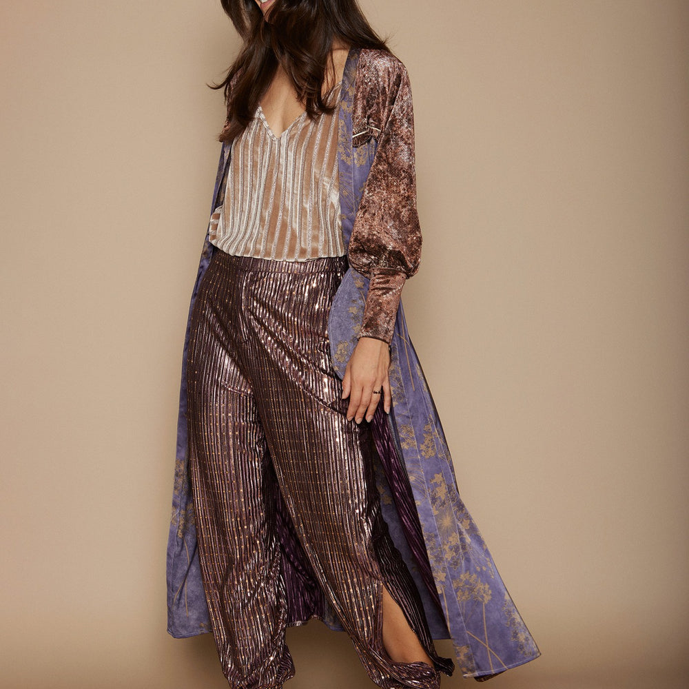 Pantalon Pampelune Mauve