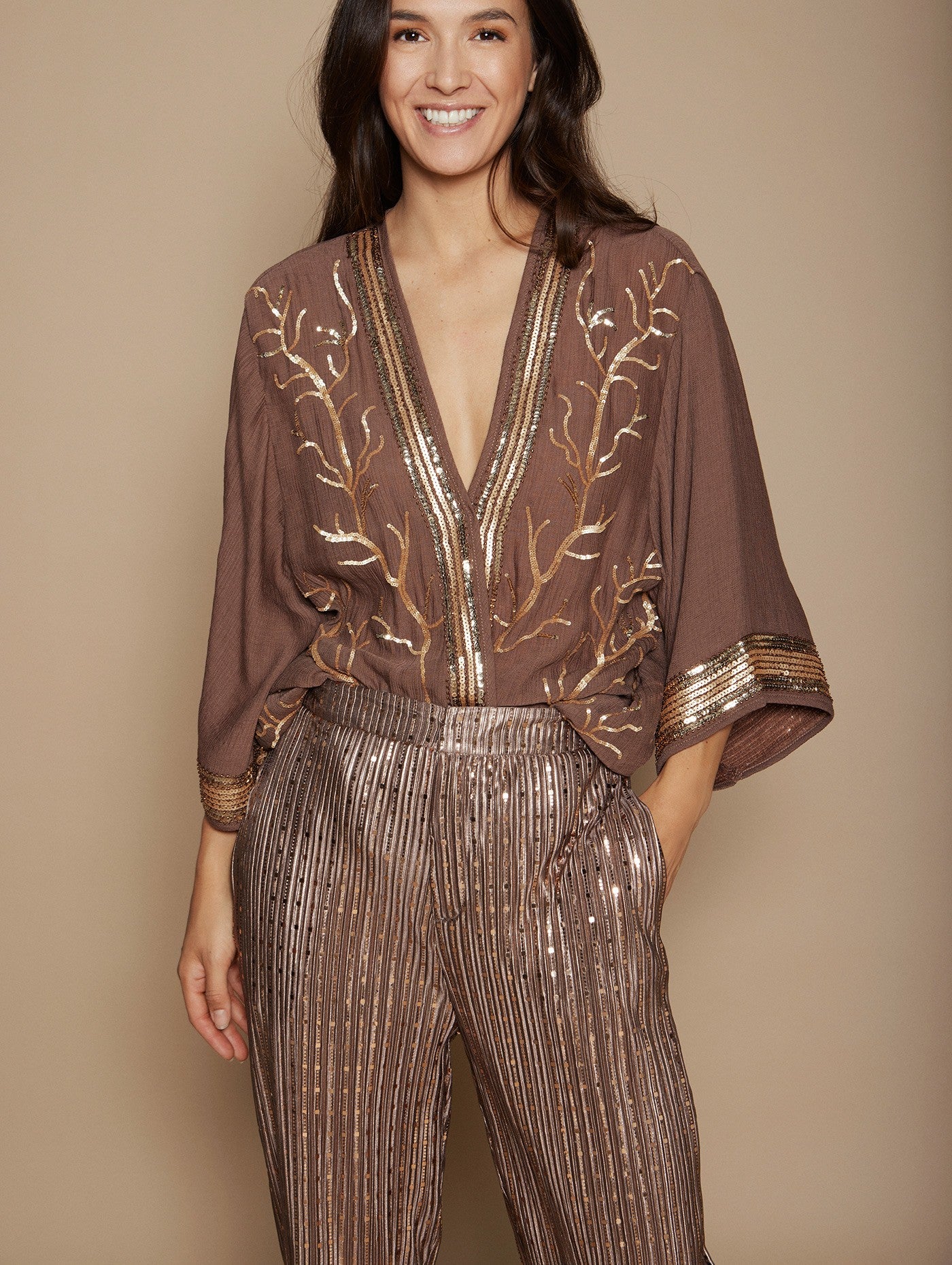 Pantalon Pampelune Rose