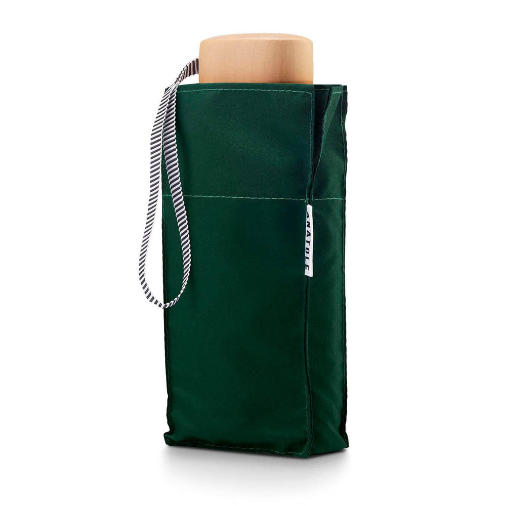 Mini Parapluie Vert – Micro & Solide – GUSTAVE