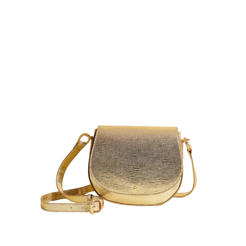 
                  
                    Besace en cuir doré Juliette
                  
                