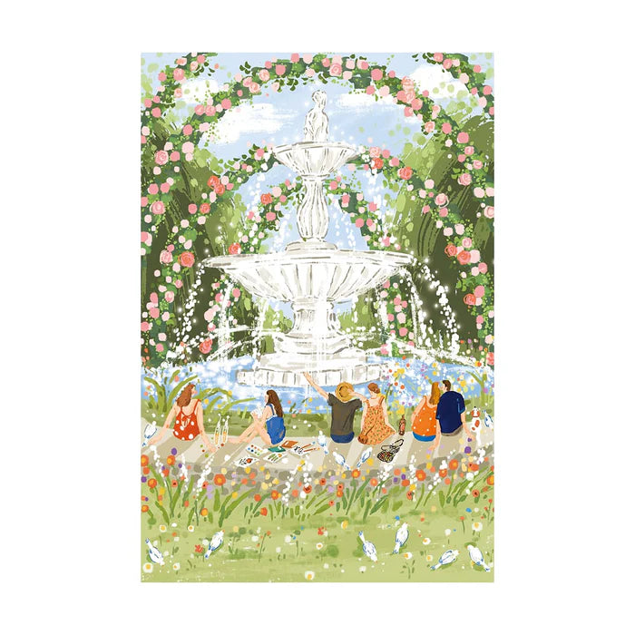 Puzzle - Afternoon Fountain