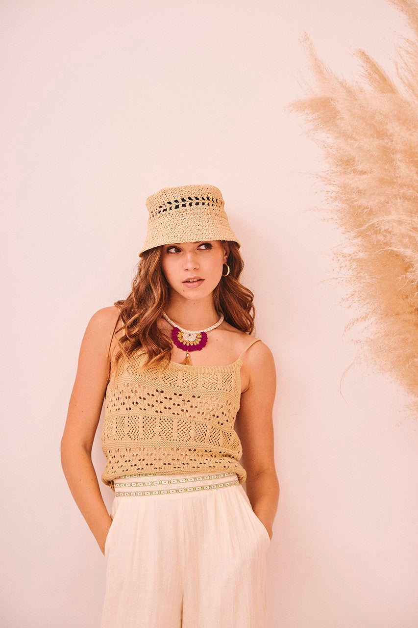 Top - Nashik - Beige