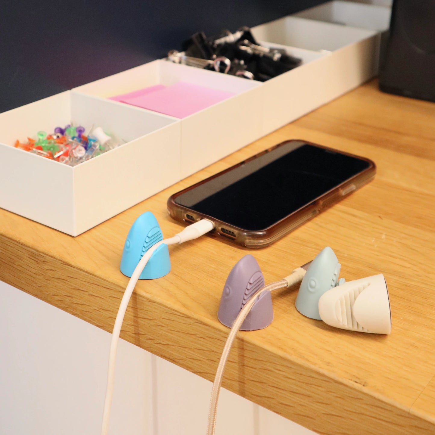 Porte-Cables - Set 4 Requins