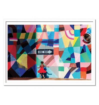 Art-Poster - One Way - Gloria Salgado Gispert  - 30X40 cm
