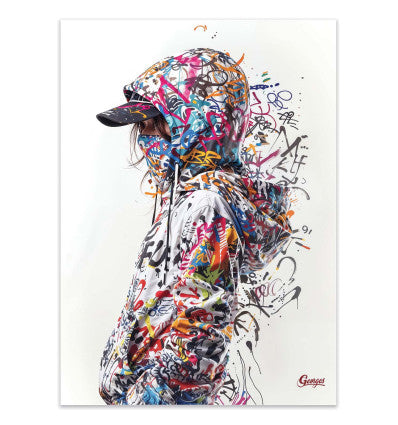 Art-Poster - Woman Spirit - Georges - 30X40 cm