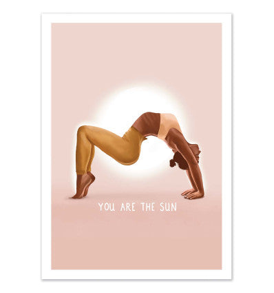 Art-Poster - You Are The Sun - Illustre Mayon - 30X40 cm