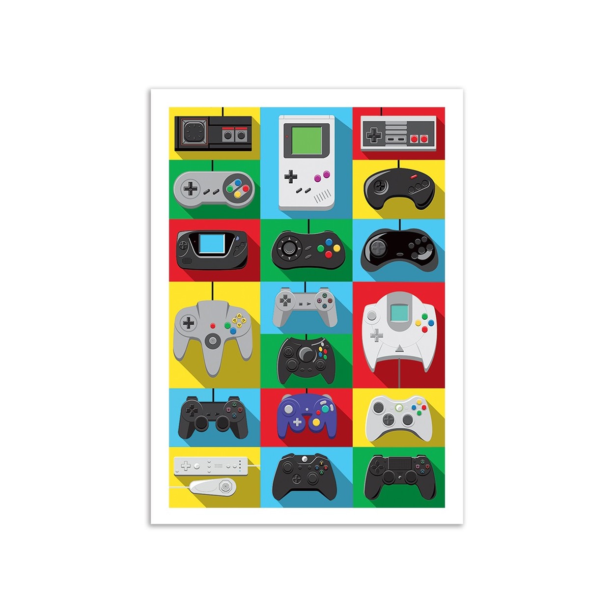 Art-Poster - Legendary Controllers Art-Poster 70 x 100 cm