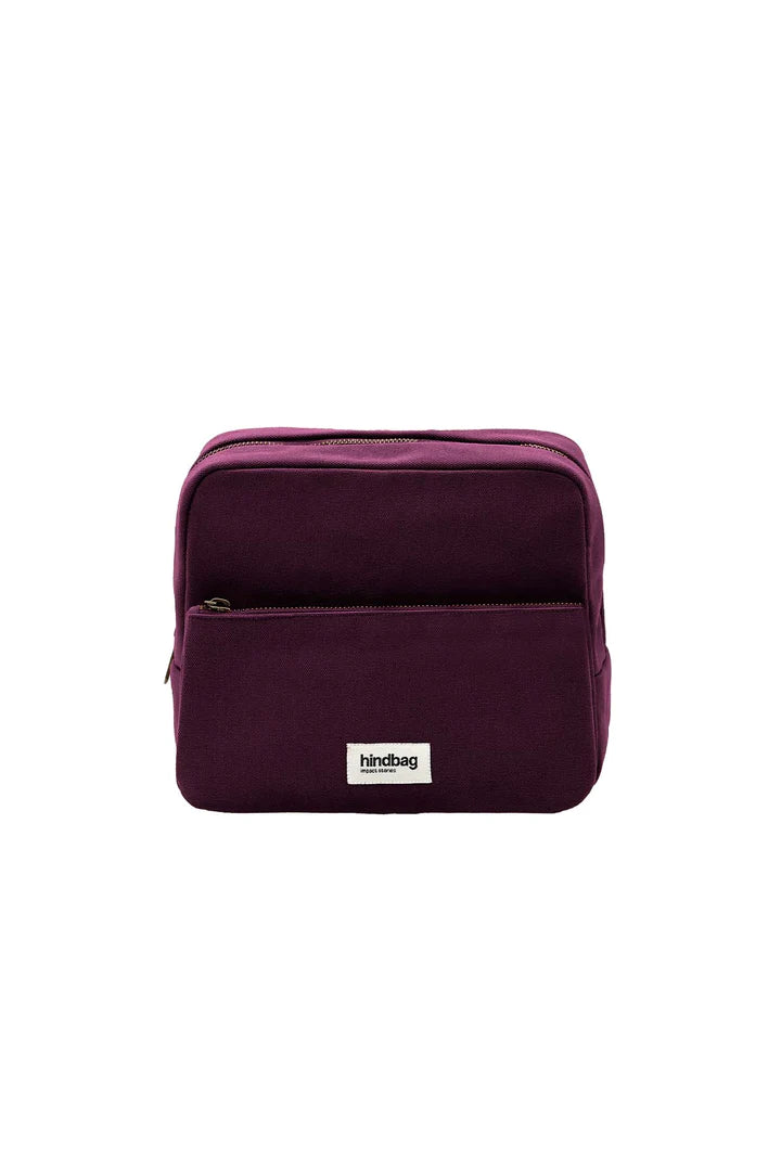 Trousse de toilettes XL Alix Prune