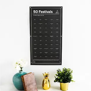Affiche - Les 50 Festivals à Faire dans sa Vie